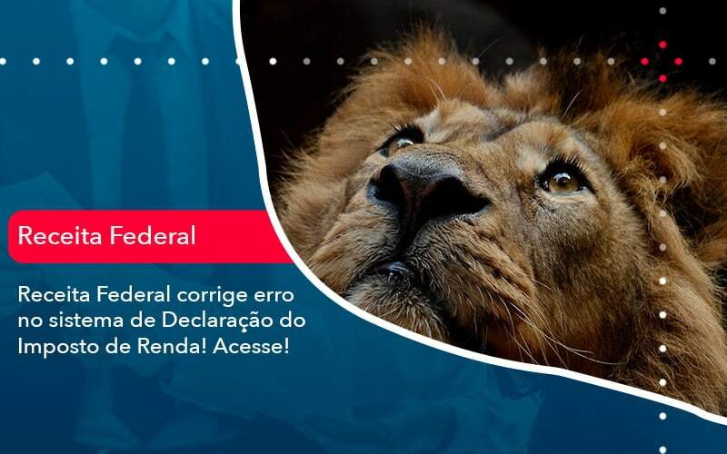 Receita Federal Corrige Erro No Sistema De Declaracao Do Imposto De Renda Acesse 1 - Contabilidade em Januária - MG | Andrada Araujo Contabilidade